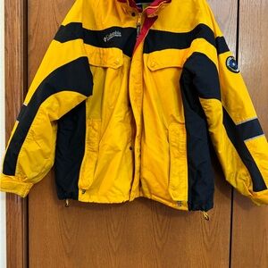 Columbia Black and Yellow Sportswear
